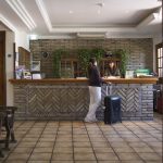 La reception del residence studentesco del Malaca Instituto Club Hispánico