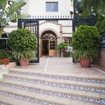 L'ingresso della scuola Malaca Instituto 