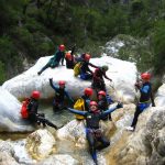 Malaca Instituto Spring and Summer Program students go canyoning