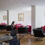 La lounge della scuola Malaca Instituto 