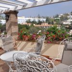 Il terrazzo della scuola Malaca Instituto 