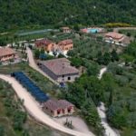 Aerial view of Casal Cerqueto