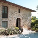 The 17th Century main house at Casal Cerqueto