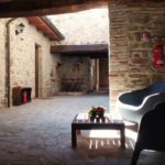 The 17th Century main house at Casal Cerqueto