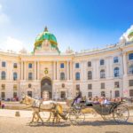 L'imponente Palazzo di Hofburg a Vienna