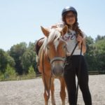 Alphabet Outdoor Exploration Camp students go horseback riding