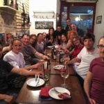 DILIT IH Rome students go out for dinner