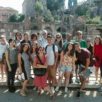 DILIT IH Rome students visit the ruins of the Roman Forum
