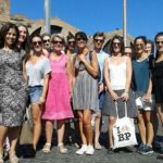 DILIT IH Rome students at Piazza della Repubblica