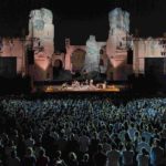 DILIT IH Rome students see a concert at the Baths of Caracalla in summer
