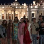 Gli studenti degli Alphabet City Camp visitano Piazza San Pietro