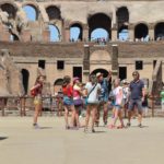 Gli studenti degli Alphabet City Camp visitano il Colosseo
