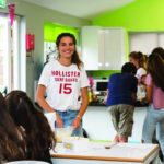 Cucina per il corso di cucina della Taunton Summer School