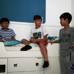 Stanza per i Junior nel collegio della Taunton Summer School