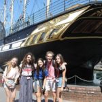 Gli studenti della Taunton Summer School students in gita