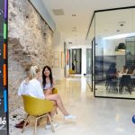 Un corridoio della scuola Espanole Ih Valencia