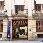 Il patio di ingresso della scuola Espanole Ih Valencia