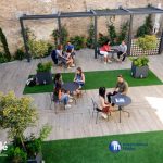 Il giardino panoramico della scuola Espanole Ih Valencia