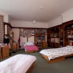 Bedroom in the Park Grange girls' boarding house at Sevenoaks School