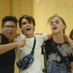 Sevenoaks Summer School students do karaoke