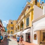 Il centro paese di Capri