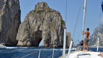 viaggio campo giro estivo barca vela mare isole ponziane palmarola ventotene zannone capri ischia italia inglese ragazzi giovani alphabet camps sea quest