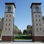 San Jose State Univerity’s Heritage Gateway, at the end of Paseo de San Carlos along Fourth St.