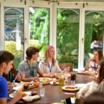 St Clare's School dining room