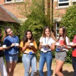 St Clare's Summer School students