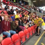 Gli studenti della Rossall Summer School durante un'escursione