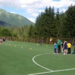 I ragazzi degli Oxford International Piani di Luzza durante delle attività all'esterno