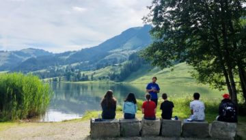 Study Learn English French German Language friLingue Schwarzsee Summer Adventure Camp Children Teenagers Switzerland