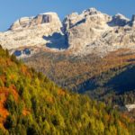 Panorama mozzafiato delle Dolomiti