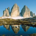 Le Tre Cime di Lavaredo nelle Dolomiti
