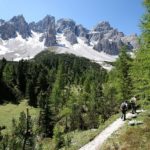 Panorama mozzafiato delle Dolomiti perfetto per delle bellissime escursioni