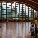 I ragazzi degli Oxford International Piani di Luzza durante delle attività all'interno