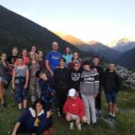 Gli studenti della friLingue St. Bernard Summer Camp durante un'escursione in montagna