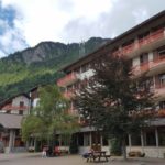 L'edificio del campus degli Oxford International Camps nei Piani di Luzza - Dolomiti