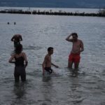 friLingue Estavayer Summer Camp campers at the beach