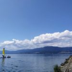 friLingue Estavayer Summer Camp campers go sailing