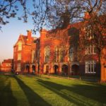 The CAE Bedford School campus at sunset