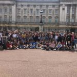 Students of the CAE Bedford School in London’s landmarks