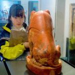 Gli studenti visitano un museo di Oxford