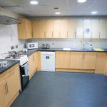 La cucina del St. Ebbes Student Residence