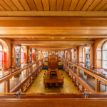 La biblioteca della Sedbergh International Summer School 