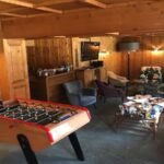 La lounge nello Chalet de Champéry