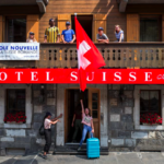 L'Hotel Suisse a Champéry, sede del programma estivo della ENSR summer camp 