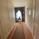 Il corridoio nell'alloggio dell'Institut Monte Rosa