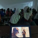 The First Ghomme Student Multimedia Festival where all the students’ projects were presented