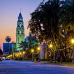 San Diego's Balboa Park at night
